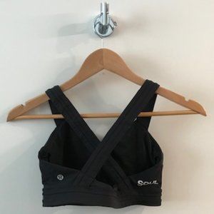 Lululemon SoulCycle Black Sports Bra